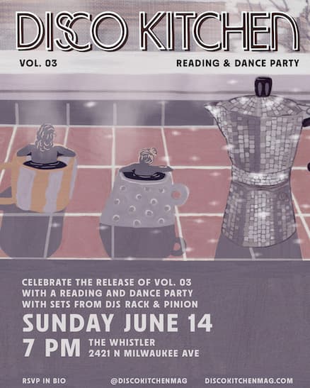 Disco Kitchen, Volume 3 Release Party